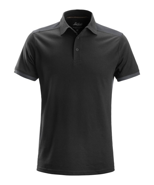 Snickers 2715 AllroundWork Polo Shirt, schwarz-grau