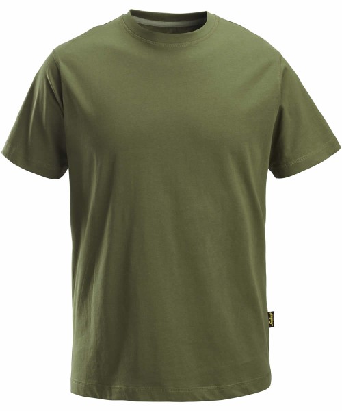 Snickers 2502 T-Shirt, khaki grün