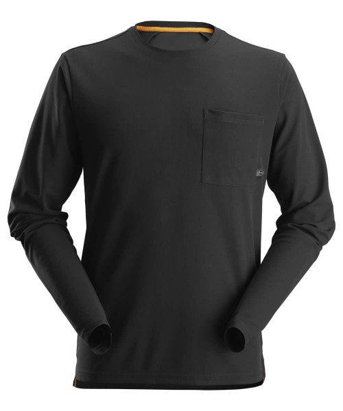Snickers 2498 AllroundWork, 37.5® Langarm-Shirt, schwarz