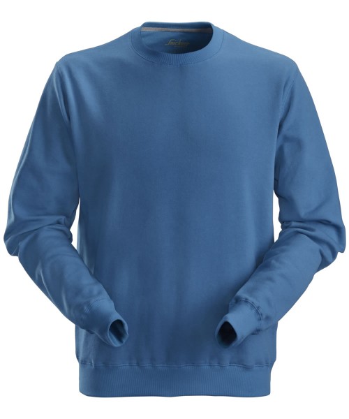 Snickers 2810 Sweatshirt, ozean blau