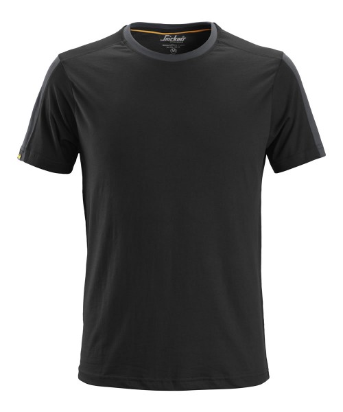 Snickers 2518 AllroundWork T-Shirt, schwarz-stahlgrau