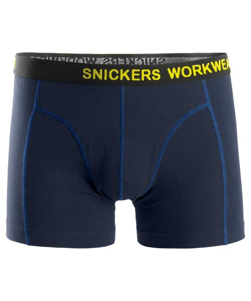 Snickers 9436 2er-Pack Stretch Boxershorts, schwarz-navy