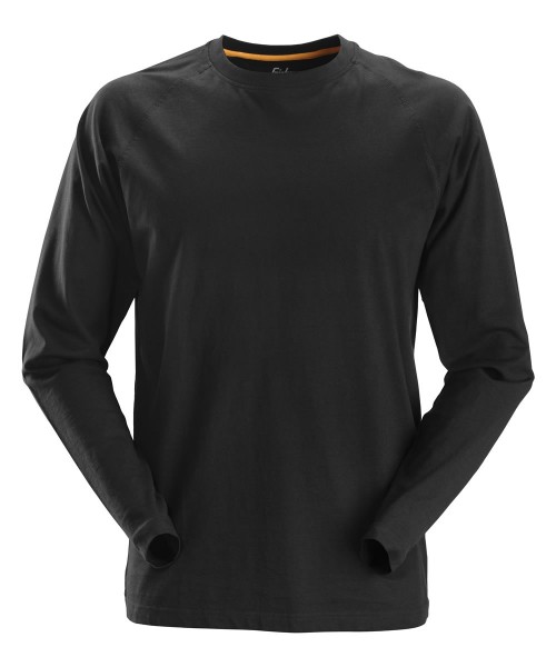 Snickers 2410 AllroundWork, Langarm T-Shirt, schwarz