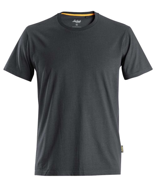 Snickers 2526 AllroundWork T-Shirt aus Bio-Baumwolle, stahlgrau