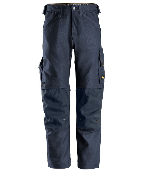 Snickers 6324 AllroundWork Canvas+-Stretchhose, navy