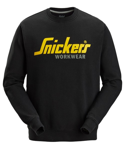 Snickers Limited Edition Logo Sweatshirt, schwarz