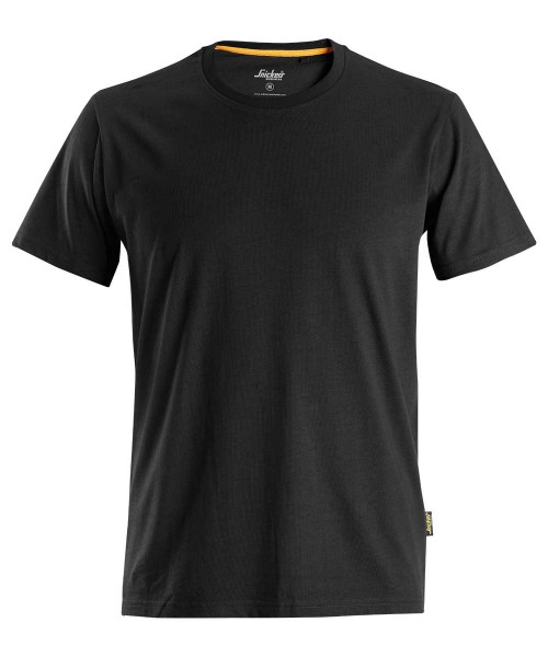 Snickers 2526 AllroundWork T-Shirt aus Bio-Baumwolle, schwarz
