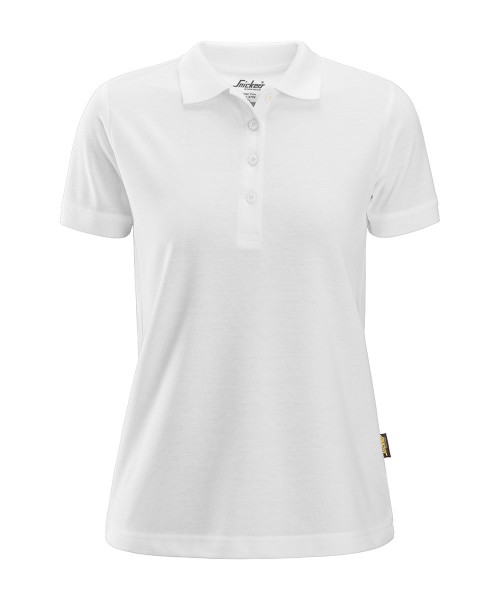 Snickers 2702 Damen Polo-Shirt, weiß