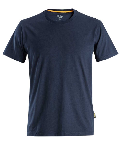 Snickers 2526 AllroundWork T-Shirt aus Bio-Baumwolle, navy