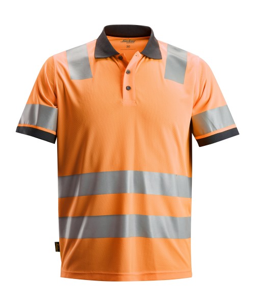 Snickers 2730 High-Vis Polo Shirt, Klasse 2, orange