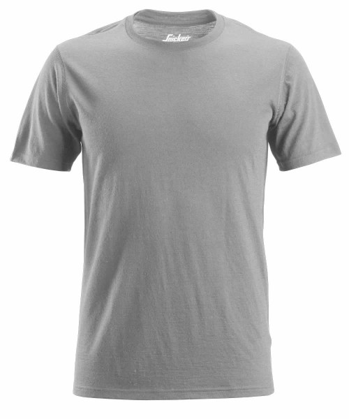 Snickers 2527 AllroundWork, T-Shirt aus Wolle, grau