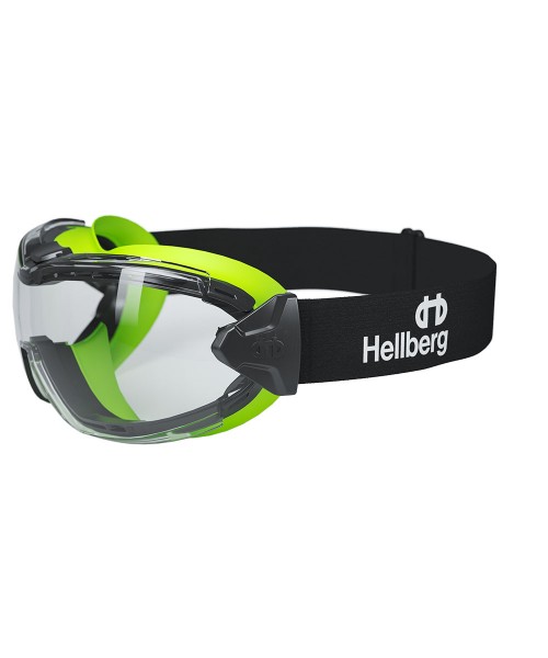 Hellberg Schutzbrille Neon Plus Klar AF/AS Hochleistung