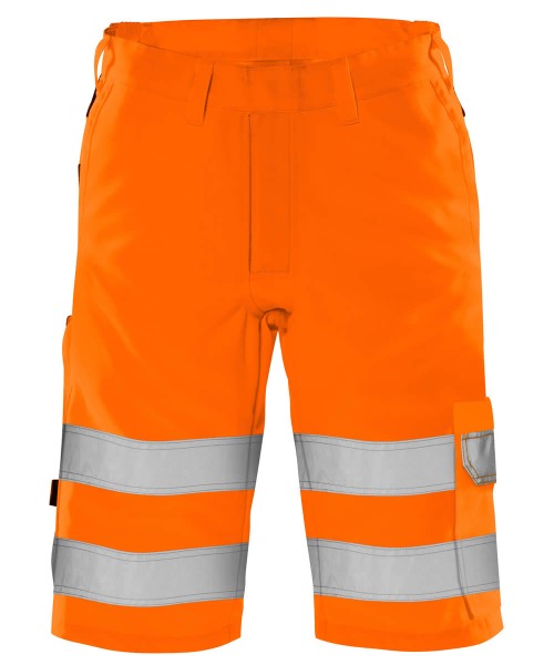 Fristads High Vis Green Shorts Kl. 2 2650 GPLU, Warnschutz-Orange (F230)